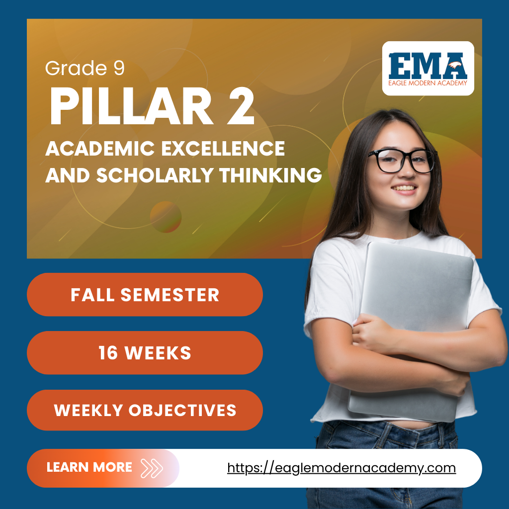 Grade 9 – Pillar 2.0 Academic Foundations & Scholarly Skills